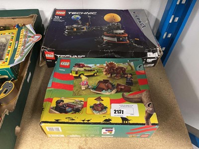 Lot 2131 - 2 boxed LEGO sets - Lego Technic Moon in orbit...