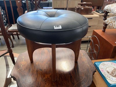 Lot 5181 - Upholstered G Plan dressing table stool