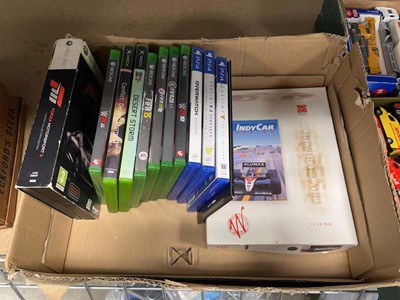 Lot 2133 - Box of various games for X-Box 360, X-box one,...