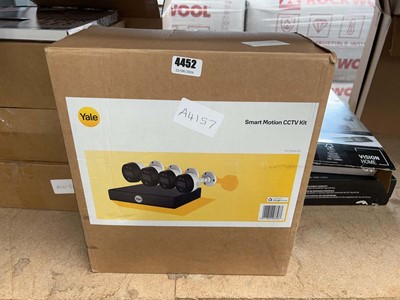Lot 4452 - Boxed Yale Smart Motion CCTV system