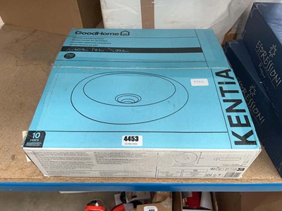 Lot 4453 - Good home ceramic counter top basin, boxed