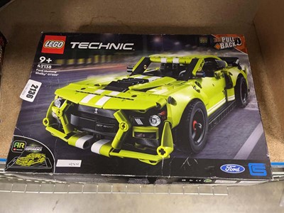Lot 2136 - Boxed Lego Technic Ford Mustang Shelby GT500...