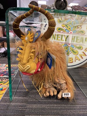 Lot 2127 - Cirque Du Soleil plush figure of Dralion