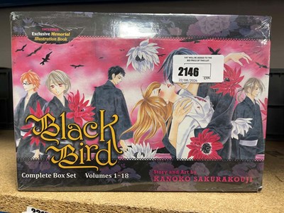 Lot 2146 - Box set of Volumes 1-18 Manga Blackbird by...