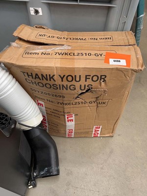 Lot 4490 - Grey mesh back office chair, boxed
