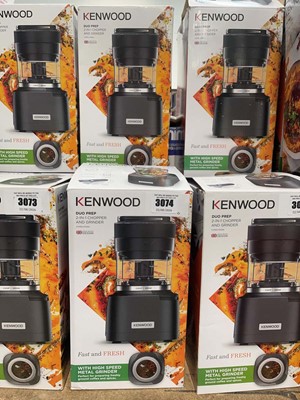 Lot 3074 - Three Kenwood duo prep 2in1 chopper and grinders