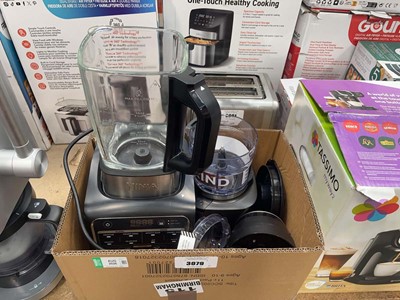 Lot 3079 - Unboxed Ninja food processor plus a Kenwood...