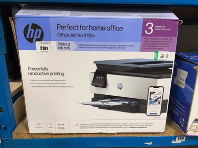 Lot 2161 - Boxed HP Officejet Pro 8125 E-printer