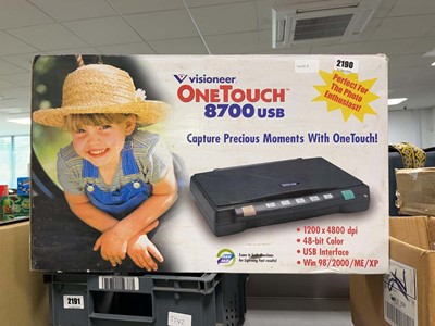 Lot 2190 - Boxed Visioneer One Touch 8700 USB scanner