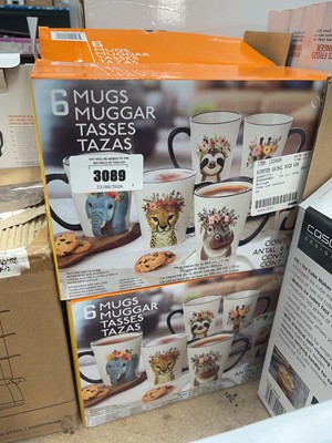 Lot 3089 - Four boxes of Signature mugs