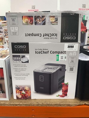 Lot 3090 - One boxed plus one unboxed Caso Design ice...
