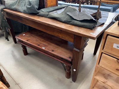 Lot 5244 - Oak dining table
