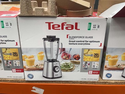 Lot 3103 - Boxed Tefal Blendforce glass blender