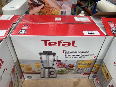 Lot 3104 - Boxed Tefal Blendforce glass blender