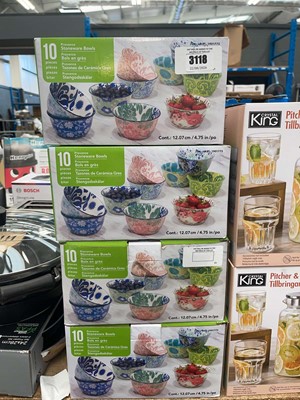Lot 3118 - Seven boxes of stoneware bowls