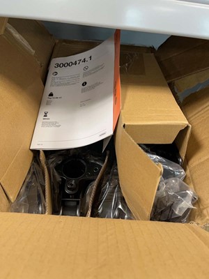 Lot 2231 - Box containing TV wall mounting brackets