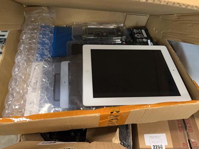 Lot 2246 - Box containing various tablets, etc, for...