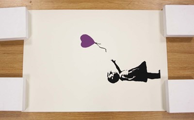 Lot 135 - West Country Prince (Banksy replica), Girl...