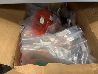Lot 2252 - Box containing various smart watch parts