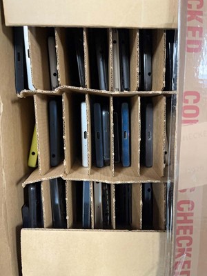 Lot 2258 - Box containing various mobile phones for...