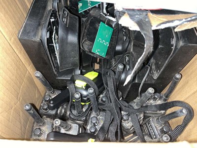 Lot 2259 - Box containing various walkie talkies, etc