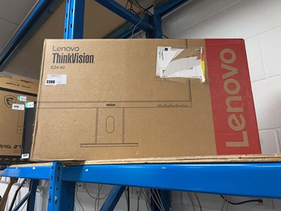 Lot 2260 - Boxed Lenovo Think Vision E2440 monitor