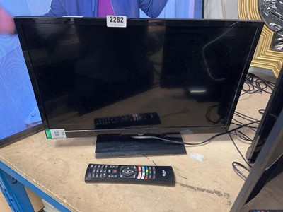 Lot 2262 - Bush 22" TV with stand and remote