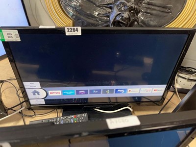 Lot 2264 - Bush 22" TV with stand and remote