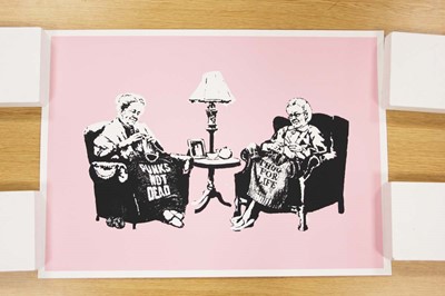 Lot 136 - West Country Prince (Banksy replica), 'Punks...