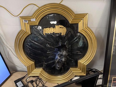 Lot 2267 - Framed resin depiction of The Prodigy album...