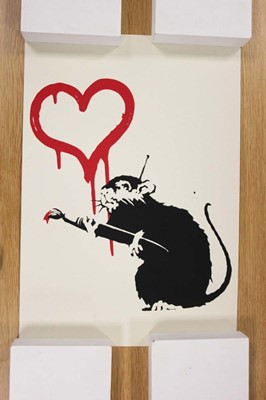 Lot 138 - West Country Prince (Banksy replica), Rat...