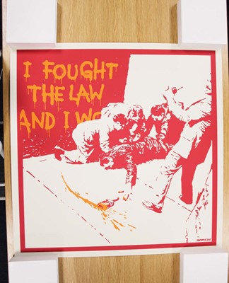 Lot 139 - West Country Prince (Banksy replica), 'I...