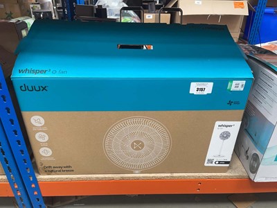 Lot 3157 - Duxx whisper free fan