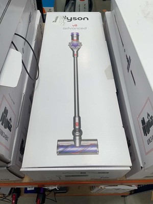 Lot 3165 - Handheld Dyson V8 Advanced with accessories