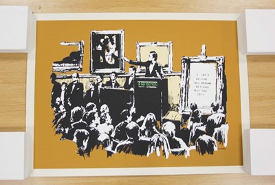 Lot 140 - West Country Prince (Banksy replica), 'I can't...