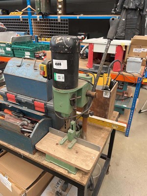 Lot 4566 - 240v bench top hollow chisel morticer