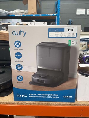 Lot 3179 - Eufy X12 Pro robotic vacuum cleaner