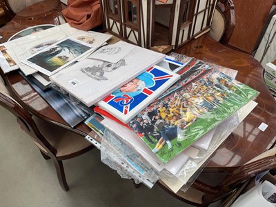 Lot 5313 - Quantity of artwork including Elizabeth II,...
