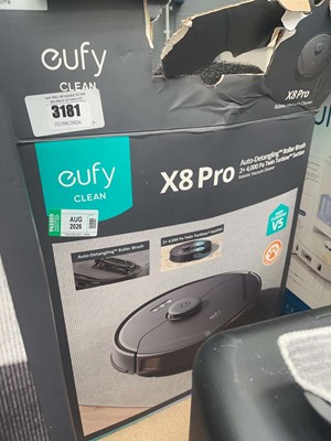 Lot 3181 - Eufy clean V8 pro robotic vacuum cleaner