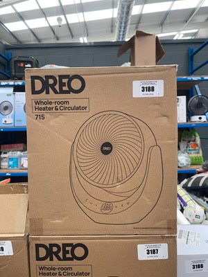 Lot 3188 - Dreo whole room heater fan