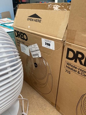 Lot 3189 - Dreo whole room heater fan