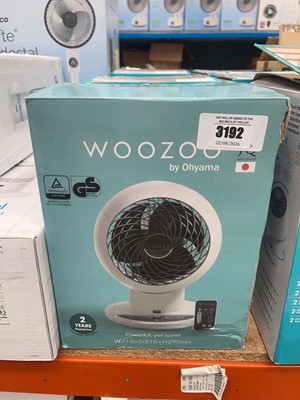 Lot 3192 - Two Woozoo air circulator fans