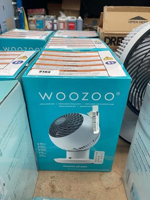Lot 3193 - Two Woozoo air circulator fans