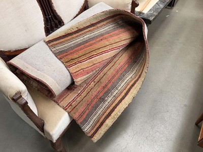 Lot 5328 - Brown striped carpet