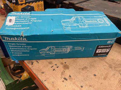 Lot 4601 - Boxed Makita 110v angle grinder