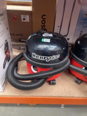 Lot 3202 - Henry micro vacuum cleaner with box