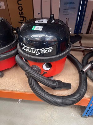 Lot 3203 - Henry micro vacuum cleaner with box