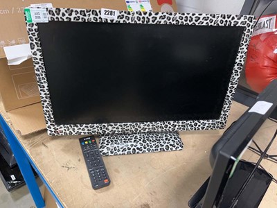 Lot 2281 - Baird 24" TV and DVD combo model TI2405DVDSCJ...