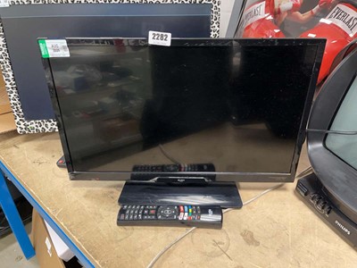 Lot 2282 - Bush 22" TV with stand and remote