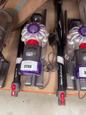 Lot 3208 - Handheld Dyson V8 with pole head, 2...